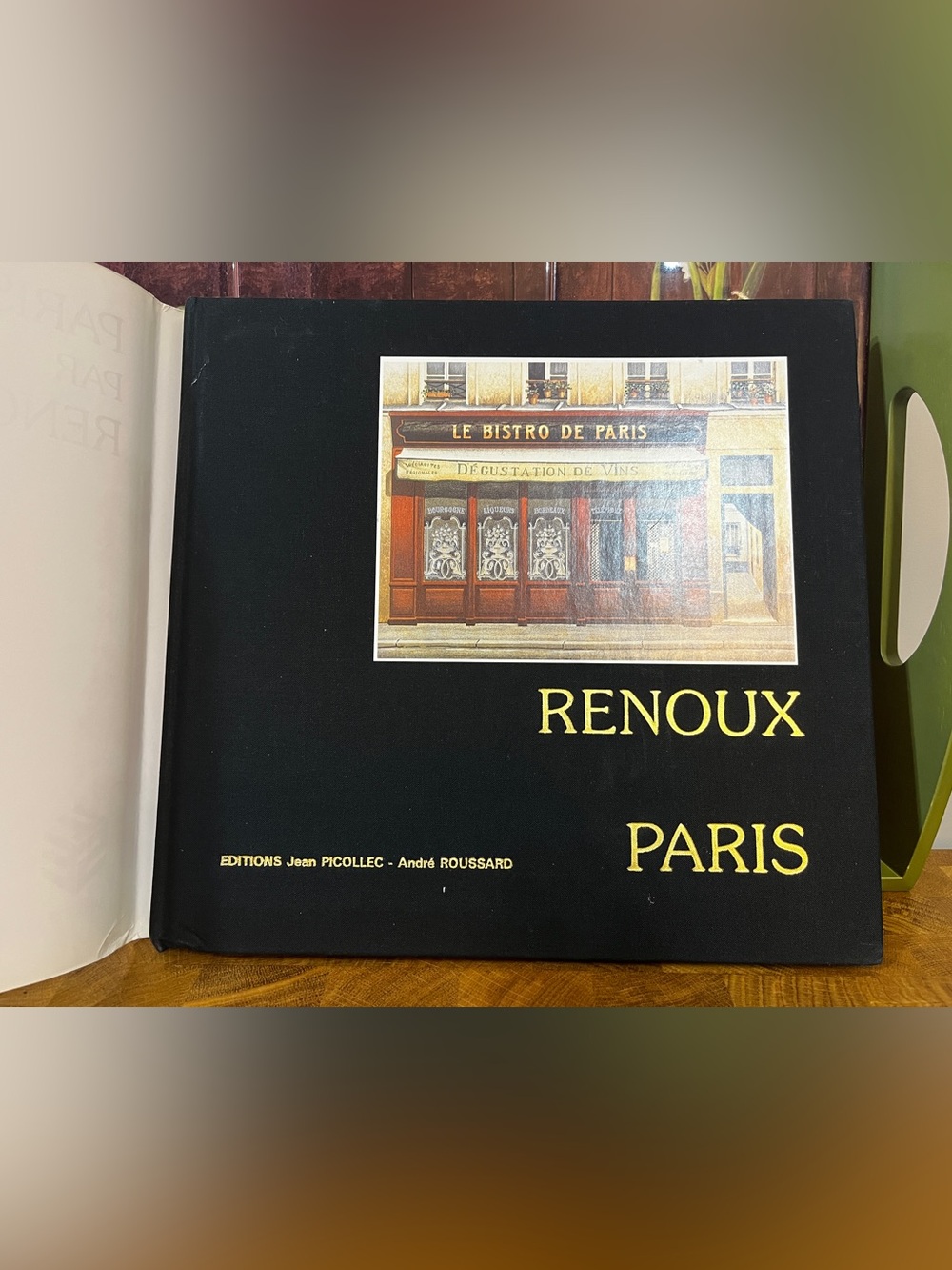 🔥50% Flash Sale 🔥 Paris par Renoux (1987 HC) Art Book - André Roussard BSFE Ed